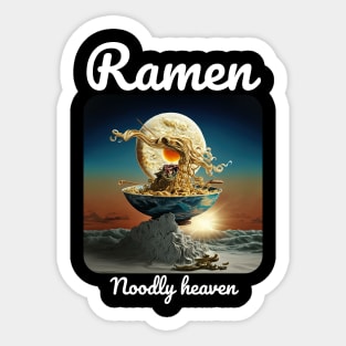 Ramen - Noodly Heaven v1 Sticker